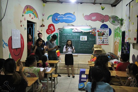 VHV on Tuoi tre news: Teaching English for disadvantage children